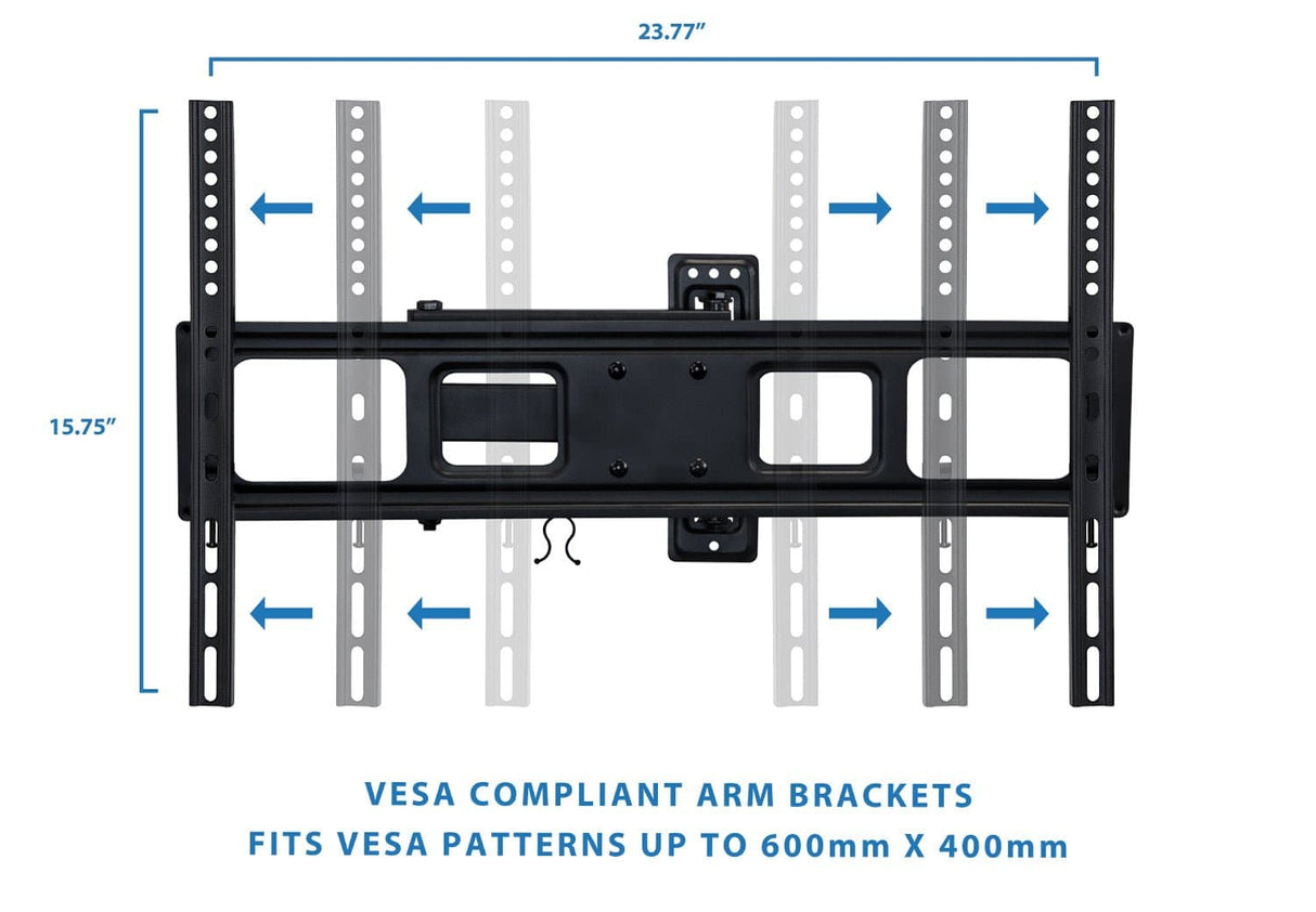 TV Mount - Full Motion TV Wall Mount - Mount-It! - MI-3991L