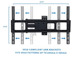 TV Mount - Full Motion TV Wall Mount - Mount-It! - MI-3991L