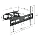 TV Mount - Full Motion TV Wall Mount - Mount-It! - MI-4112