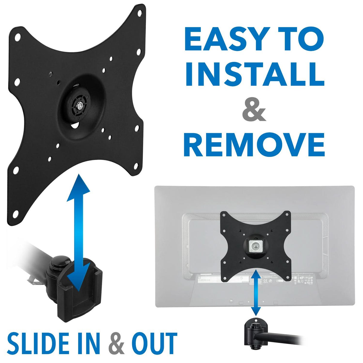 TV Mount - Full Motion TV Wall Mount - Mount-It! - MI-4151