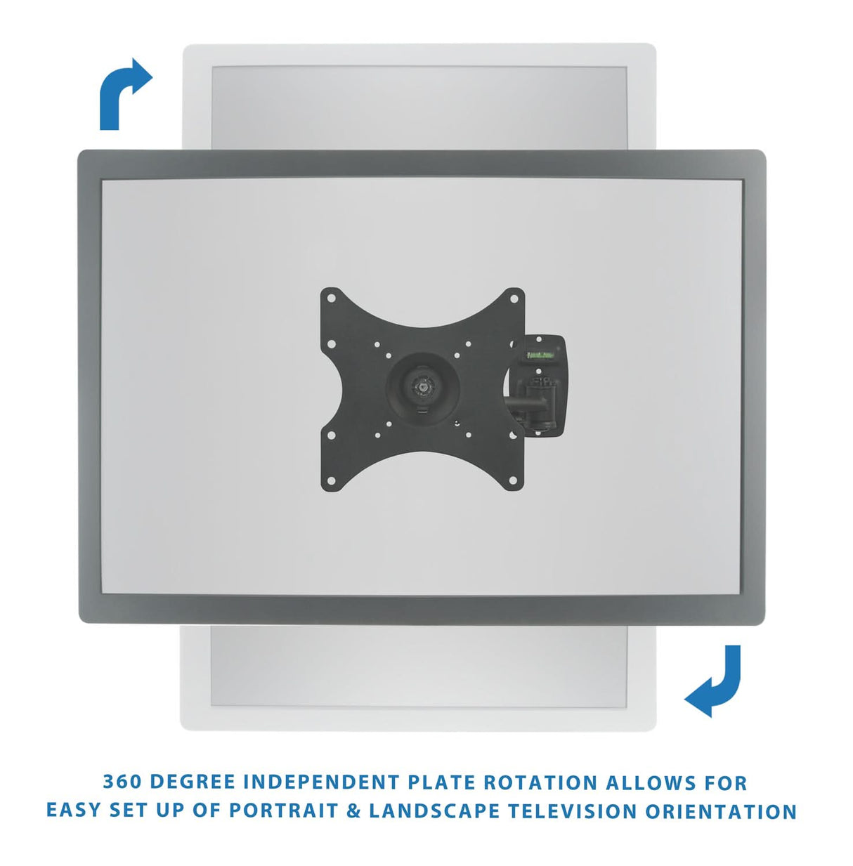 TV Mount - Full Motion TV Wall Mount - Mount-It! - MI-4151