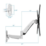 TV Mount - Full Motion TV Wall Mount w/ Gas Spring Arm - Mount-It! - MI-442