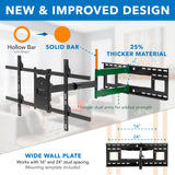 TV Mount - Full Motion TV Wall Mount with Extra Long Extension - Mount-It! - MI-372