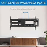 TV Mount - Full Motion TV Wall Mount with Extra Long Extension - Mount-It! - MI-372