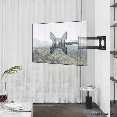 TV Mount - Full Motion TV Wall Mount with Extra Long Extension - Mount-It! - MI-393