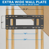 TV Mount - Full Motion TV Wall Mount with Extra Long Extension - Mount-It! - MI-397