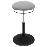 Grey Desk Accessories - Height Adjustable Standing Desk Stool - Mount-It! - MI-932