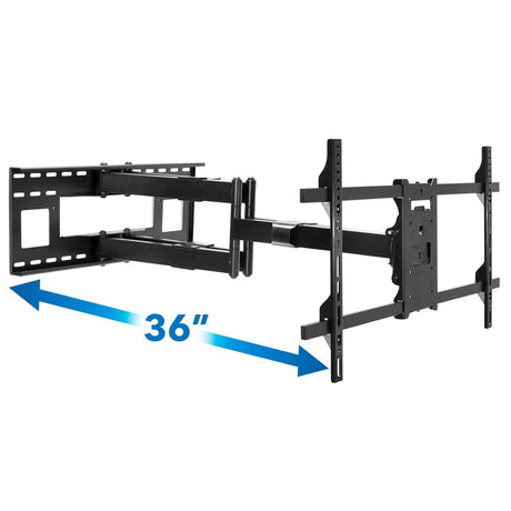 TV Mount - Heavy Duty Dual Arm TV Wall Mount with Extra Long Extension - Mount-It! - MI-392