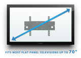 TV Mount - Heavy Duty Full Motion TV Wall Mount with Extension - Mount-It! - MI-310L