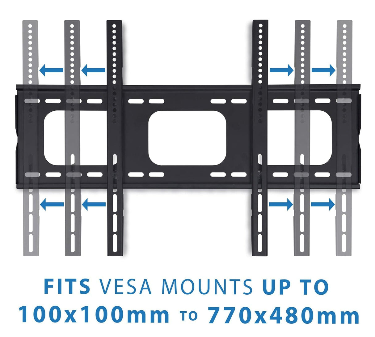 TV Mount - Heavy-Duty Ultra Low Profile TV Wall Mount with Locking Feature - Mount-It! - MI-305B