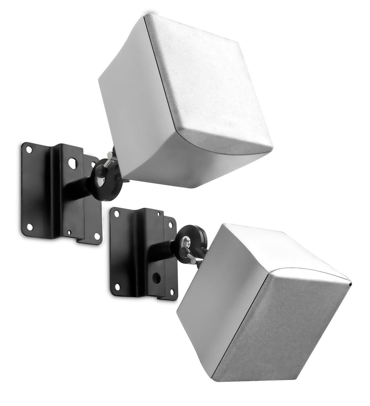 Speaker Mount - Heavy Duty Universal Speaker Mounts for Walls/Ceiling - Black - Mount-It! - MI-SB03