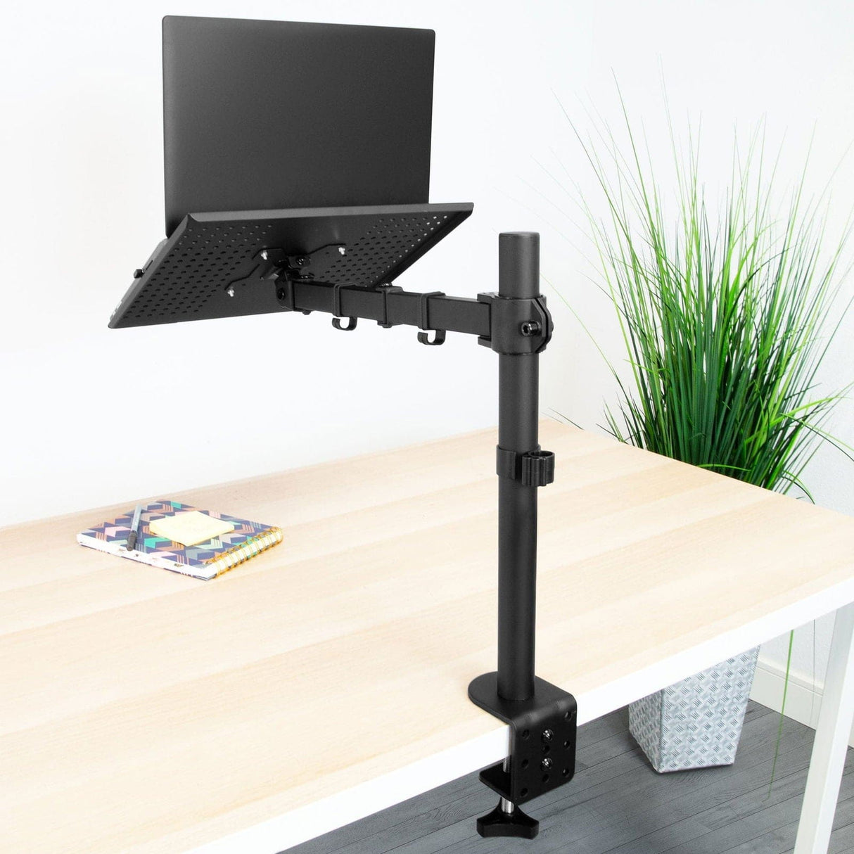 Laptop Mount - Height-Adjustable Laptop Desk Mount - Mount-It! - MI-4352LT