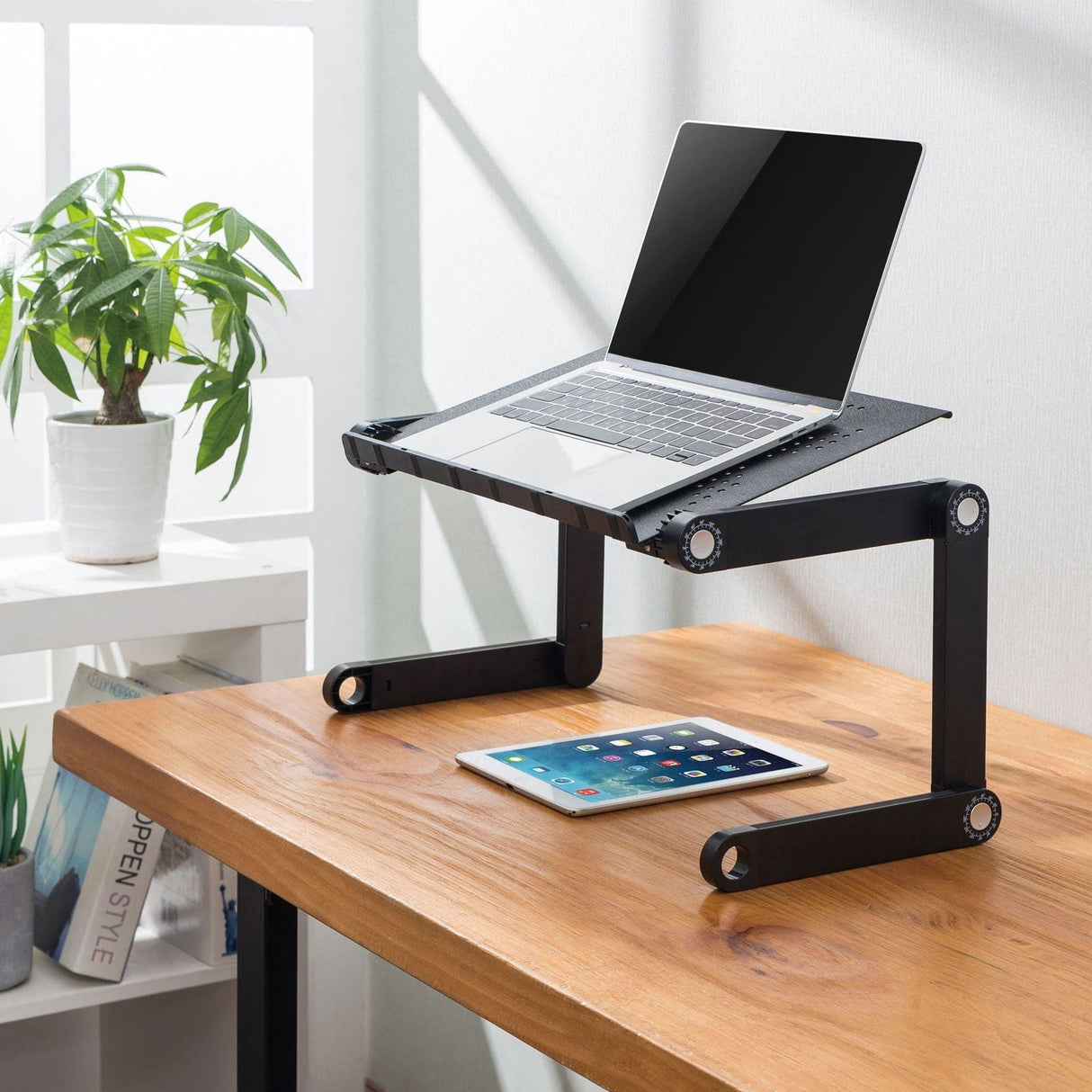 Laptop Stand - Height Adjustable Laptop Tray - Mount-It! - MI-7210