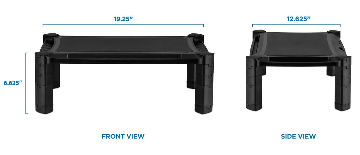 Monitor Risers - Height Adjustable Printer & Monitor Stand - Mount-It! - MI-7851