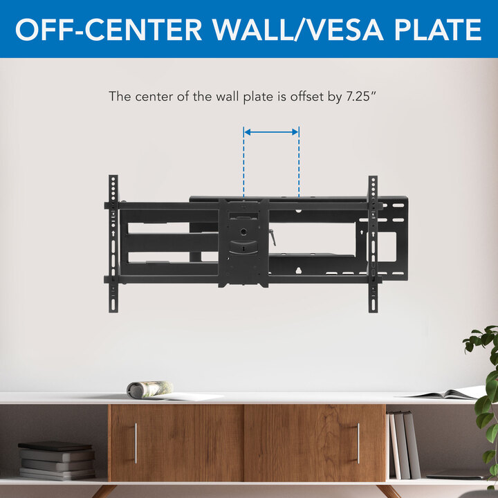 Full Motion TV Wall Mount with Extra Long Extension
