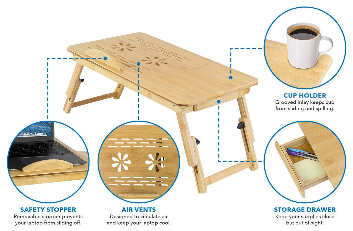 Laptop Stand - Laptop Tray Bed Stand - Mount-It! - MI-7212