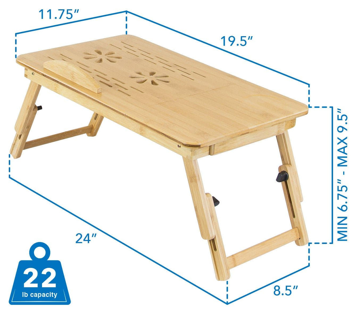 Laptop Stand - Laptop Tray Bed Stand - Mount-It! - MI-7212