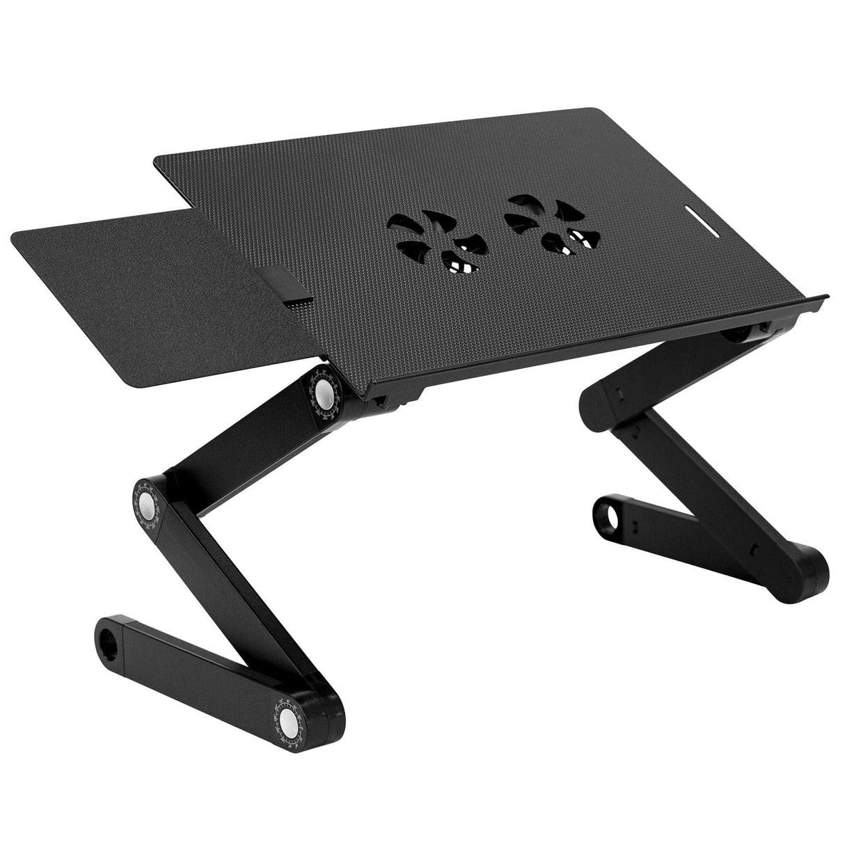 Laptop Stand - Laptop Tray w/ Cooling Fan & Mouse Pad - Mount-It! - MI-7211