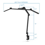 Desk Accessories - LED Desk Lamp with Swing Arms - Mount-It! - TS-7011