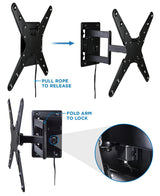 TV Mount - Locking RV and Trailer TV Wall Mount with Detachable Bracket - Mount-It! - MI-430