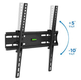 TV Mount - Low Profile Tilting TV Wall Mount - 32" to 55" Screen Size - Mount-It! - MI-3030NB