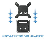 TV Mount - Low Profile Tilting TV Wall Mount - Mount-It! - MI-6524