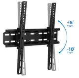 TV Mount - Low Profile TV Wall Mount Tilt Bracket for Flat Screens - Mount-It! - MI-3030