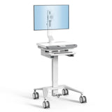 - MedHub Mobile Workstation with Monitor Mount - Mount-It! - MI-16015