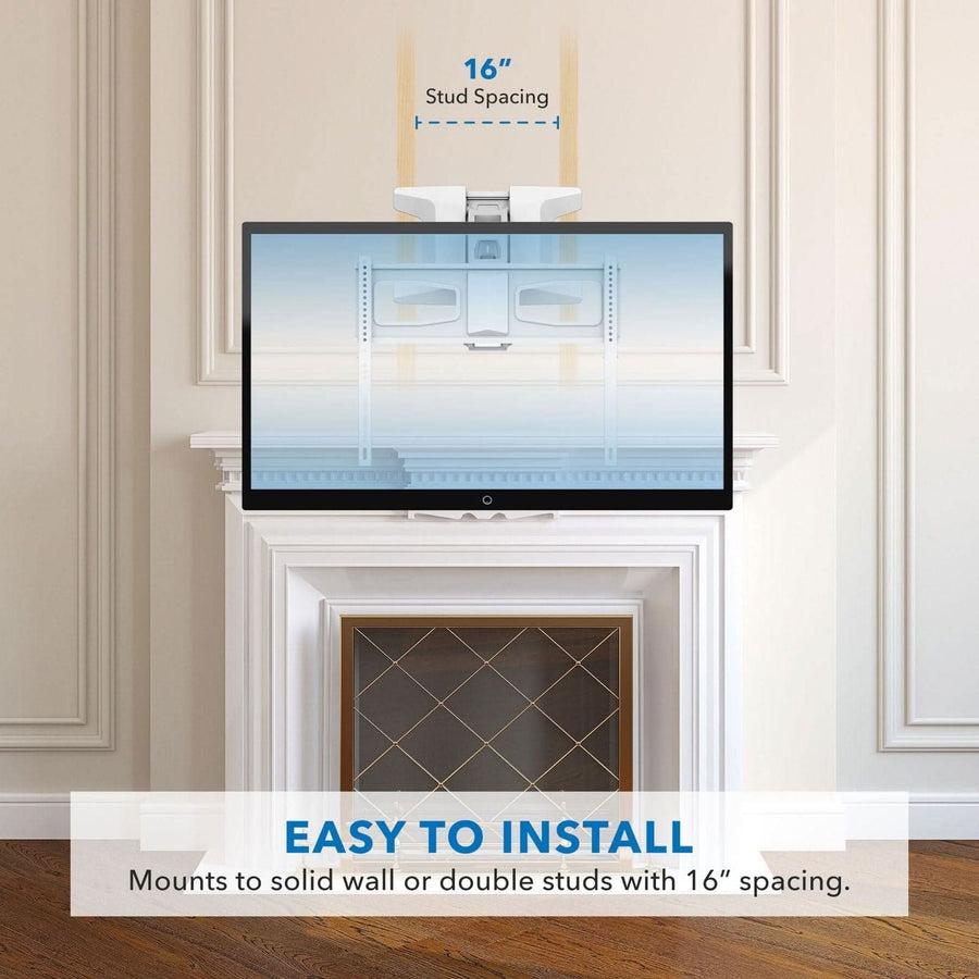 Motorized Fireplace TV Wall Mount | Fits 40-70 Inch TV Screen – MI-386 – Mount-It!