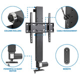 TV Stand - Motorized TV Cabinet Lift - Mount-It! - MI-453