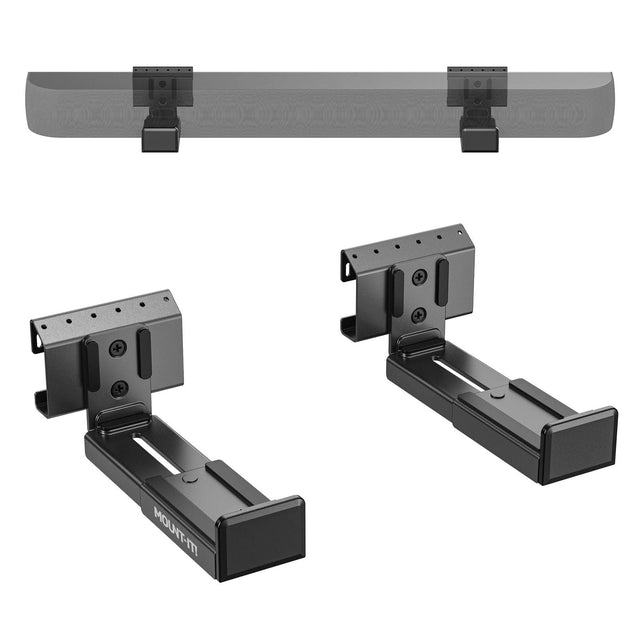 Speaker Mount - No Stud Sound Bar Wall Mount - Mount-It! - MI-SB60