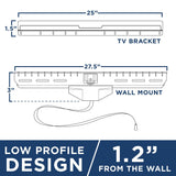 TV Mount - No Stud TV Wall Mount - Mount-It! - MI-376