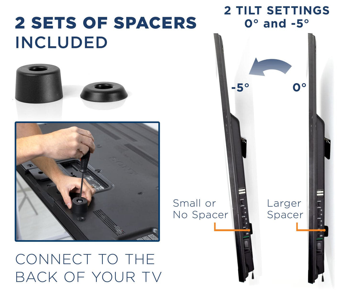 TV Mount - No Stud TV Wall Mount - Mount-It! - MI-376