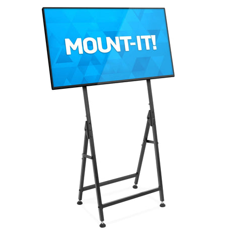 TV Stand - Portable TV Display Stand - Mount-It! - MI-1874