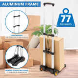 Hand Truck - Premium Folding Luggage Cart - Mount-It! - MI-914