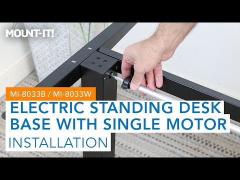 Single Motor Electric Standing Desk Base