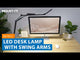 LED Desk Lamp with Swing Arms