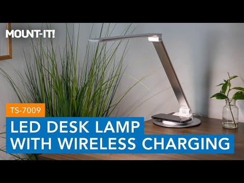 LED Desk Lamp with Wireless Charging