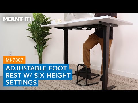 Adjustable Foot Rest w/ Six Height Settings