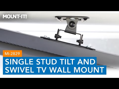 Single Stud Tilt and Swivel TV Wall Mount