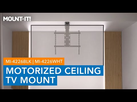 Motorized Ceiling TV Mount