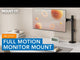 Full Motion Monitor Mount