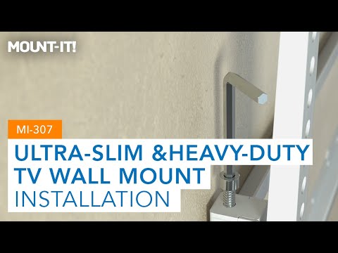 Ultra-Slim & Heavy-Duty TV Wall Mount