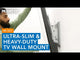 Ultra-Slim & Heavy-Duty TV Wall Mount