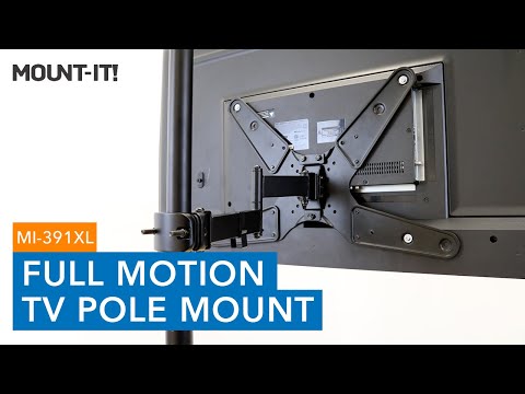 Full Motion TV Pole Mount