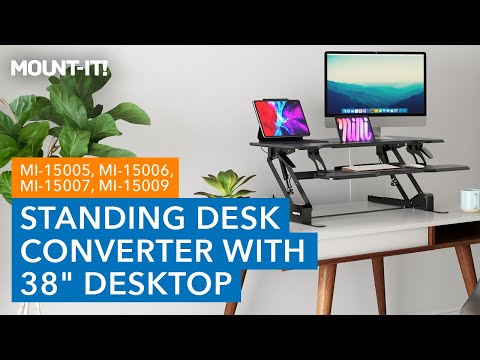 Standing Desk Converter with 38" Desktop