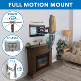 TV Mount - Pull Down Fireplace TV Mount - For TVs from 65" to 85" - Mount-It! - MI-384L