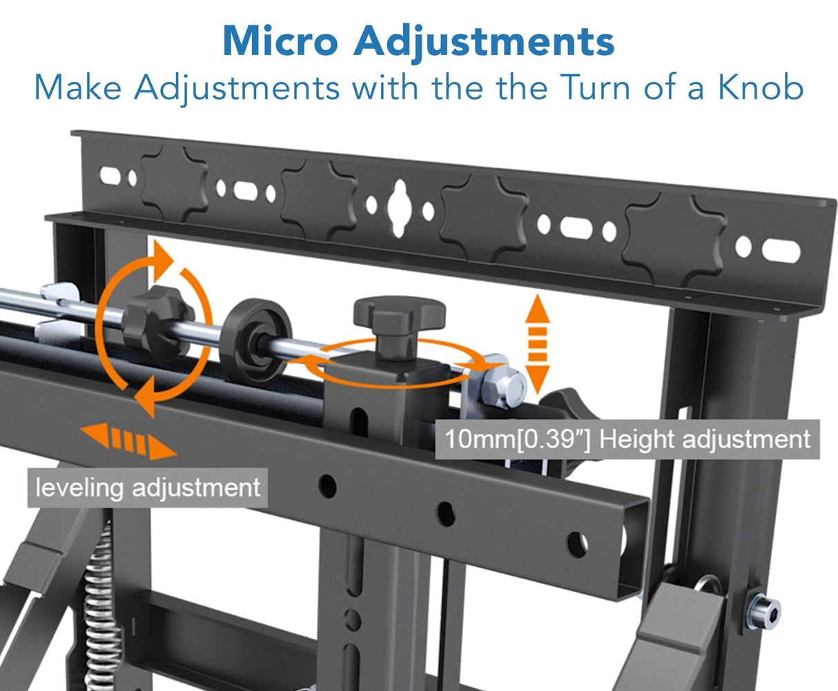 TV Mount - Push-In Pop-Out Video Wall Mount - Mount-It! - MI-367