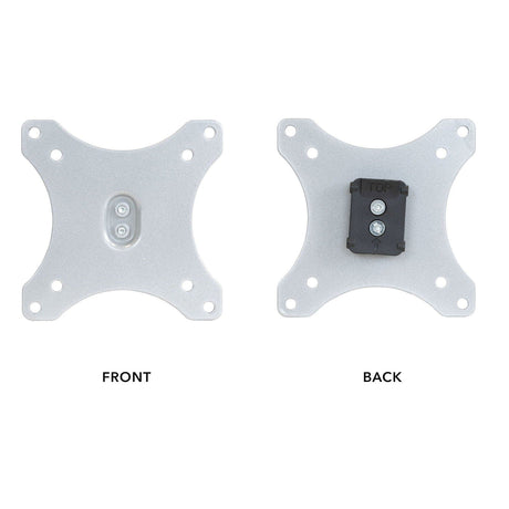 Monitor Vesa Adapters - Replacement Monitor VESA Plate, Silver - Mount-It! - MI-9006S