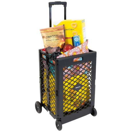 Hand Truck - Rolling Mesh Utility Cart - Mount-It! - MI-906